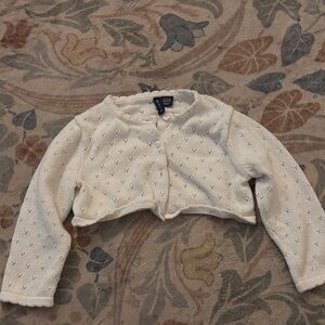 Janie and Jack Cream Toddler Sweater